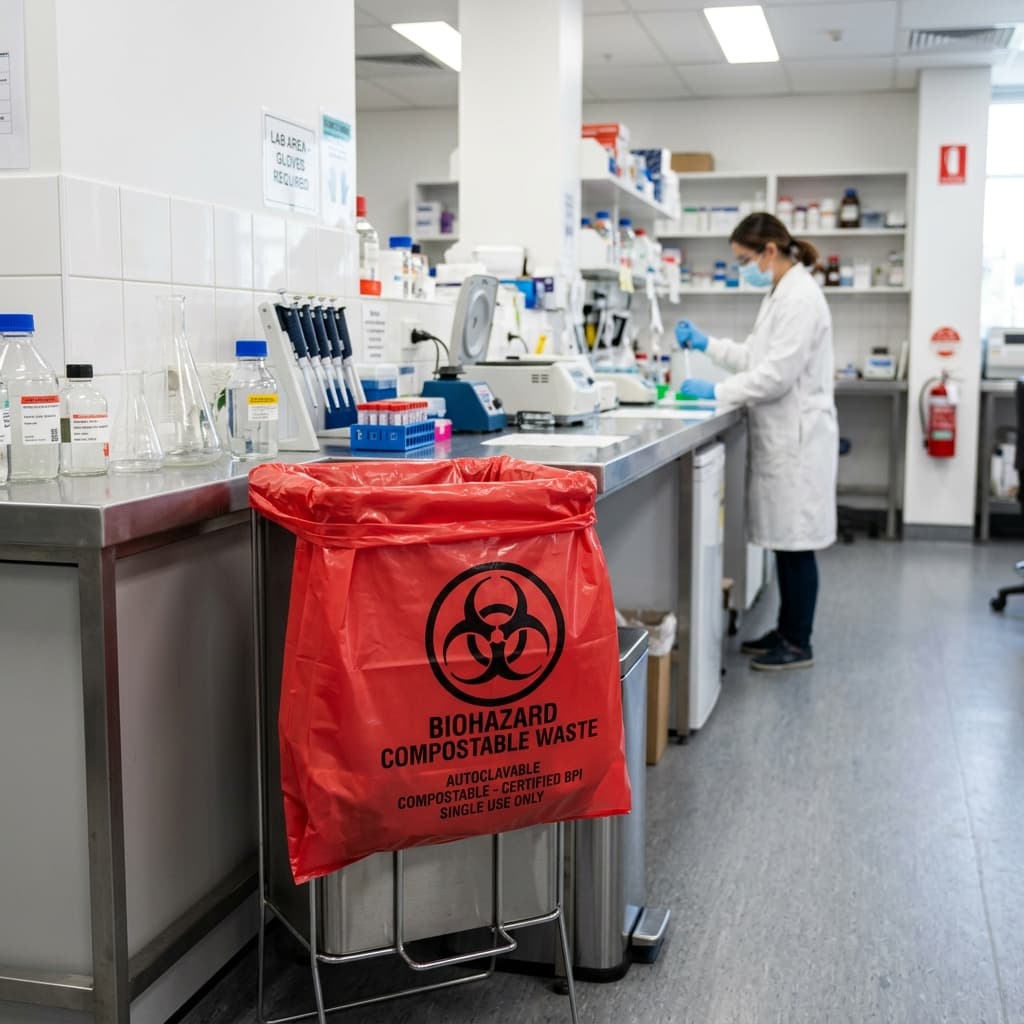 Compostable Biohazard Bag