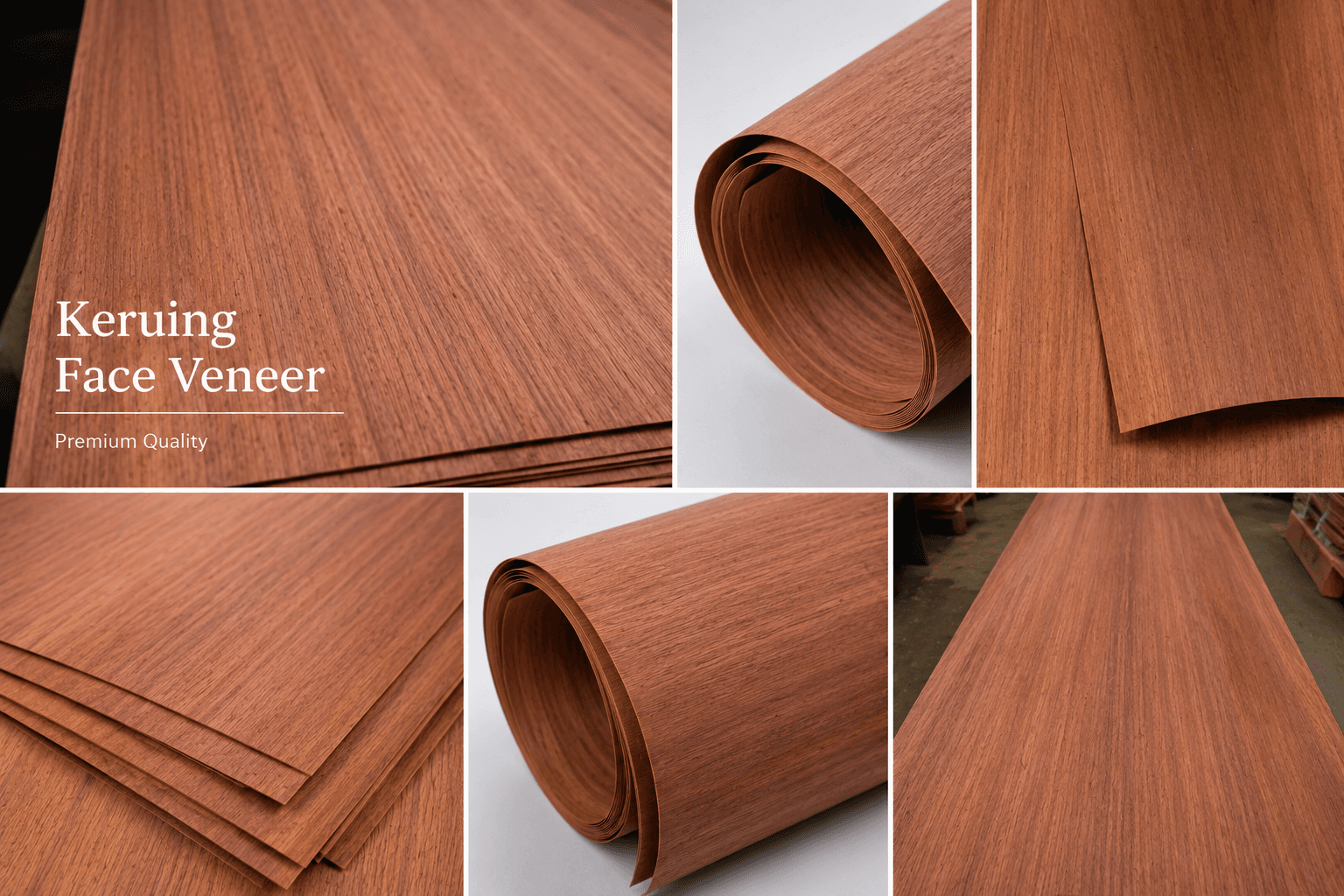 Keruing Face Veneer